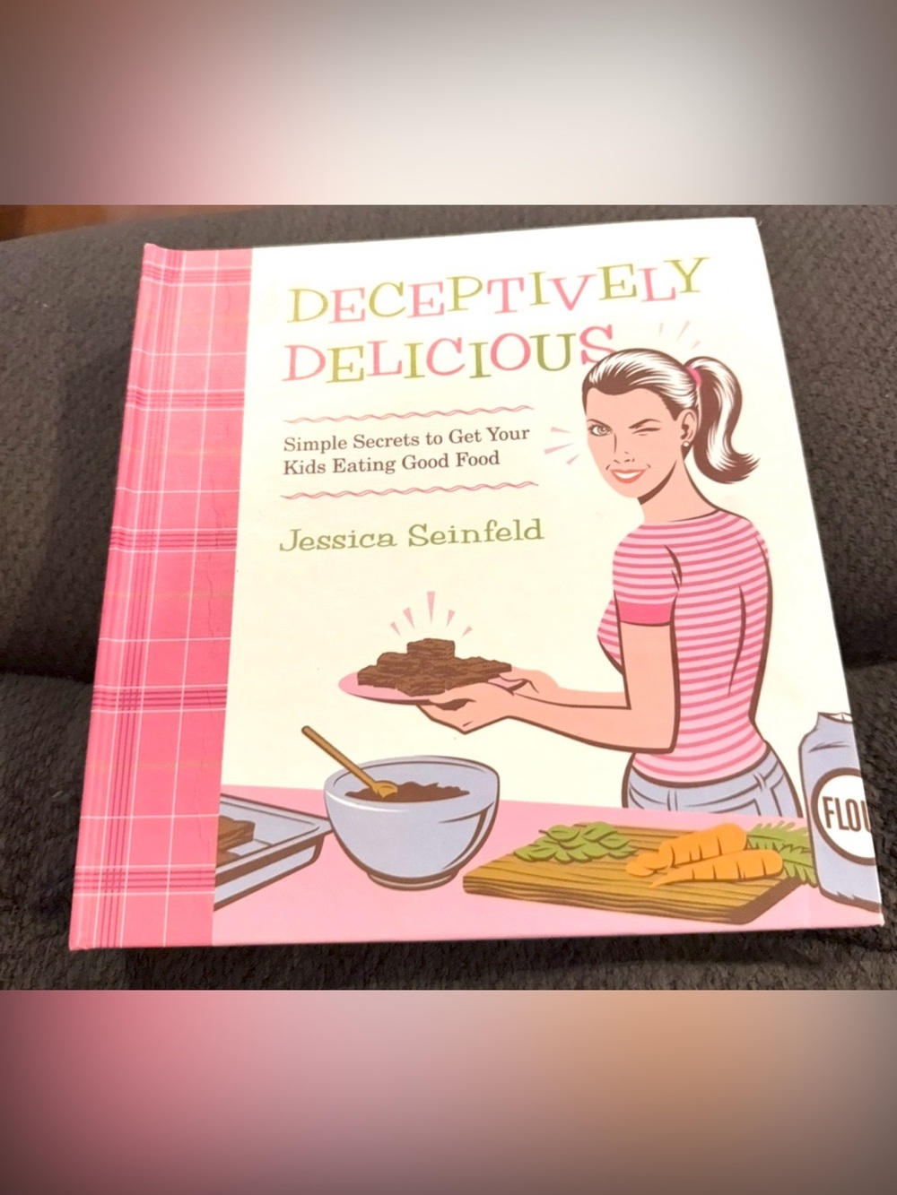 Deceptively Delicious Cookbook - Pink Cover by